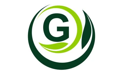 Leaf Motion Initial G Stock Illustration