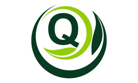 Leaf Motion Initial Q Stock Illustration