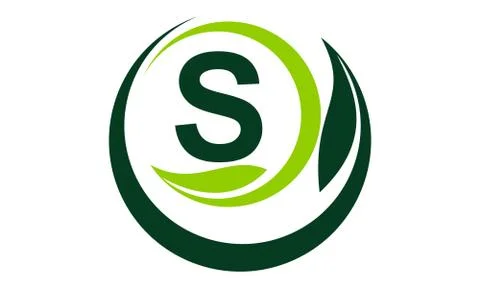 Leaf Motion Initial S Stock-Illustration