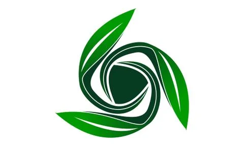 Leaf Motion Rotation Stock Illustration