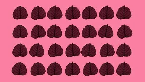 Leaf natural background concept 3d rendering Stock Illustration