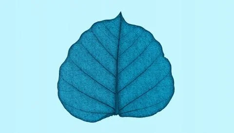 Leaf natural background concept  close-up 3d rendering Stock Illustration