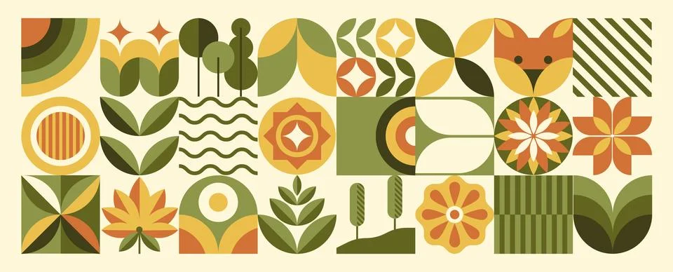 Leaf pattern. Abstract plant, flower agriculture logo or organic farm fruit Illustrazione stock