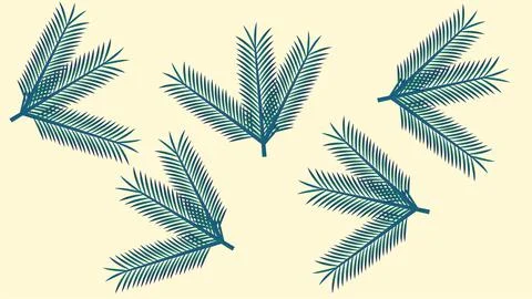 Leaf pattern background,vector best illustration design. イラスト素材