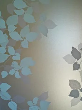 Leaf pattern on Grass Stock Illustration