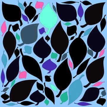 Leaf pattern Stock Illustration