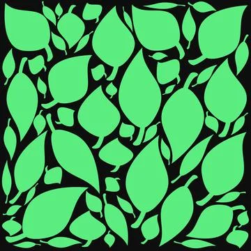 Leaf pattern Stock Illustration