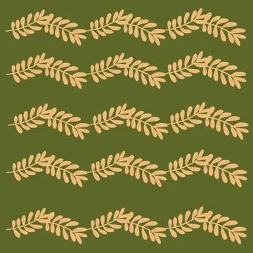 Leaf, pattern, seamless, nature, plant, vector, tree, fern, illustration, leaves 스톡 일러스트
