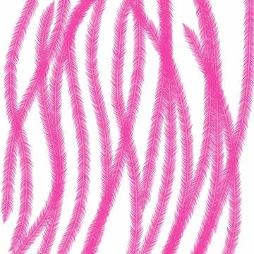 Leaf, pattern, seamless, nature, plant, vector, tree, fern, illustration, leaves Stock Illustration