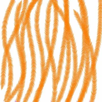 Leaf, pattern, seamless, nature, plant, vector, tree, fern, illustration, leaves Stock Illustration