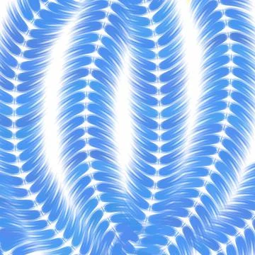 Leaf, pattern, seamless, nature, plant, vector, tree, fern, illustration, leaves Illustrazione stock