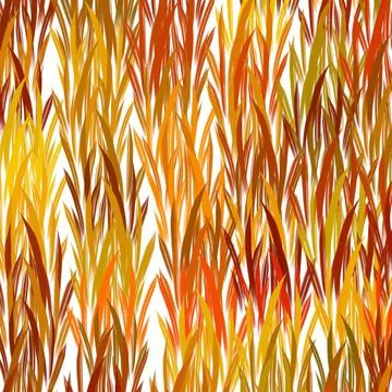 Leaf, pattern, seamless, nature, plant, vector, tree, fern, illustration, leaves Stock Illustration