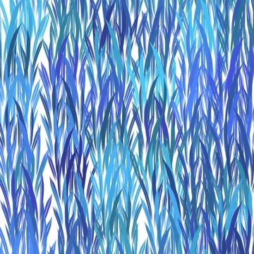 Leaf, pattern, seamless, nature, plant, vector, tree, fern, illustration, leaves イラスト素材