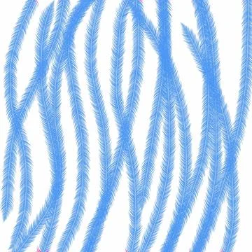 Leaf, pattern, seamless, nature, plant, vector, tree, fern, illustration, leaves Stock Illustration