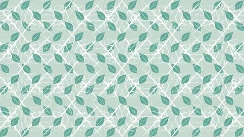 Leaf pattern vector art illustration 스톡 일러스트