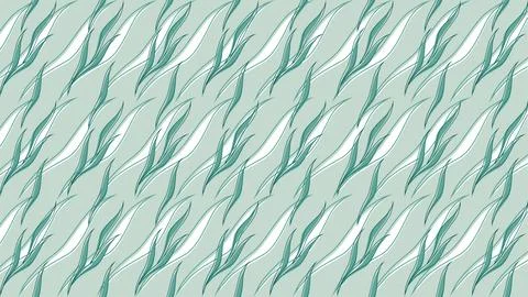 Leaf pattern vector art illustration design イラスト素材