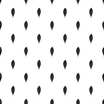 Leaf pattern vector 스톡 일러스트