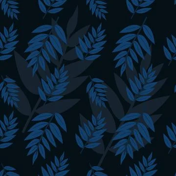 Leaf Pattern Vector Stockillustratie