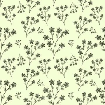 Leaf Pattern Vector 스톡 일러스트