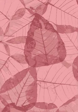 Leaf Print Background Stock-Illustration