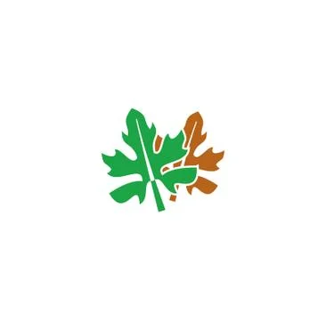 Leaf related icon on background for graphic and web design. Creative Stock Illustration