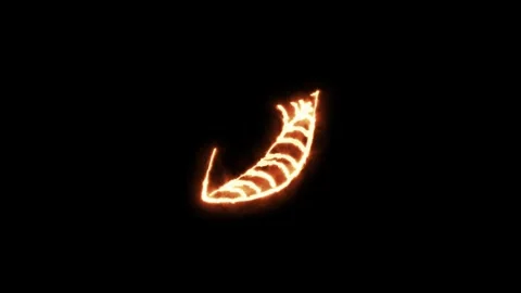 Leaf saber animation 4K HD footage retro style animation perfect for outro. Stock Footage 276618435