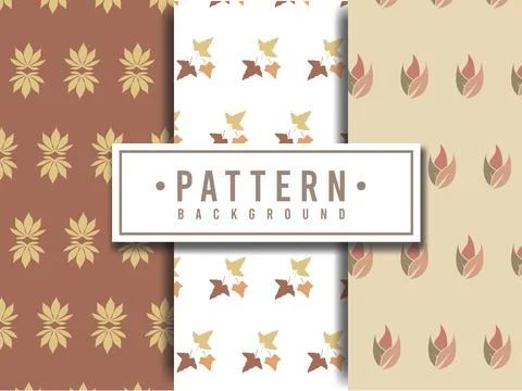 Leaf seamless pattern Stock Illustration