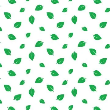 Leaf seamless pattern vector. Abstract background eco 스톡 일러스트