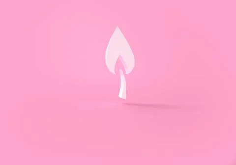 Leaf shape icon isolated on color background. Stock Illustration