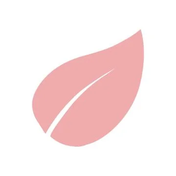 Leaf sign symbol. Illustrazione stock