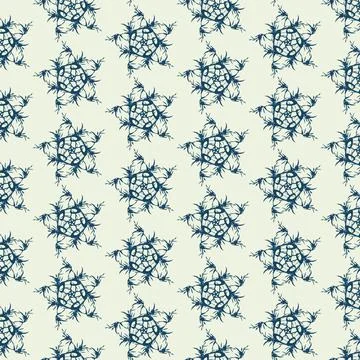 Leaf star Illustrazione stock