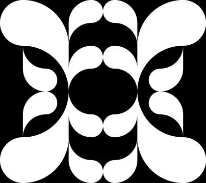 Leaf tiles seamless pattern. Vector background Stock Illustration