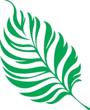 Leaf vector art design Ilustración de archivo