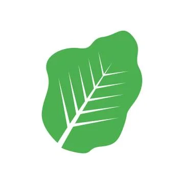 Leaf vector design template illustration Stock Illustration