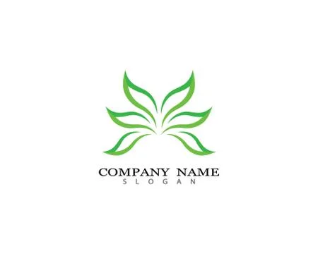 Leaf vector icon illustration design Stock Illustration