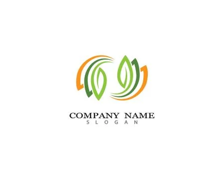 Leaf vector icon illustration Stock Illustration