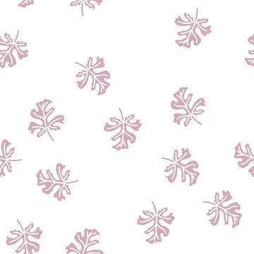 Leaf watermelon glyph seamless pattern Stockillustratie