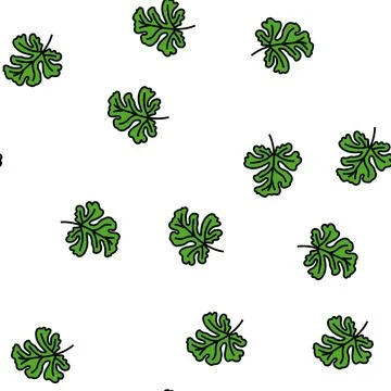 Leaf watermelon vector seamless pattern Stockillustratie