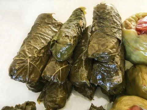 Leaf wrapping background unit isolate Stock Photos