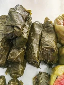 Leaf wrapping background unit isolate Stock Photos