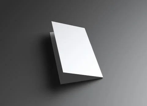 Leaflet cover presentation 4 Stock Illustration