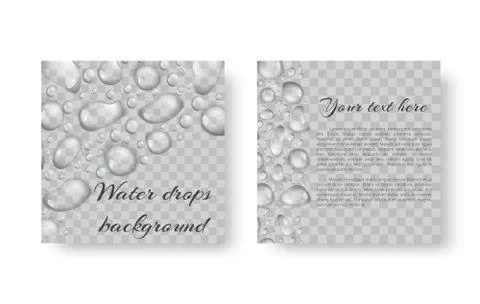 Leaflet with drops of dew Stock-Illustration