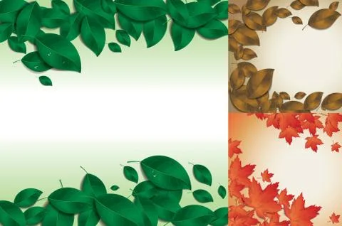 Leafs Backgraund Ilustración de archivo