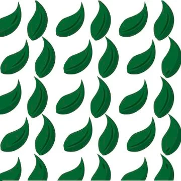 Leafs ecology pattern background Stock Illustration