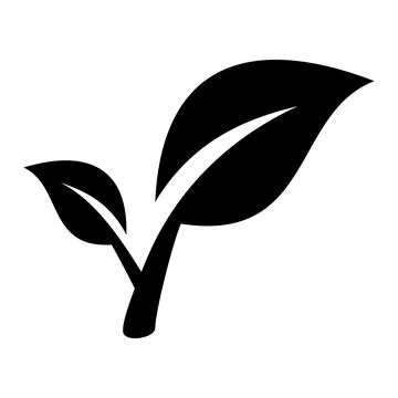 Leafs icon vector template illustration design Stock Illustration