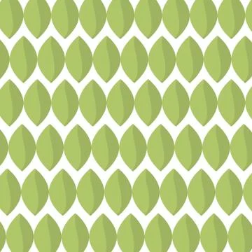 Leafs plant ecology pattern Stock Illustration