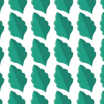Leafs plant pattern icon イラスト素材