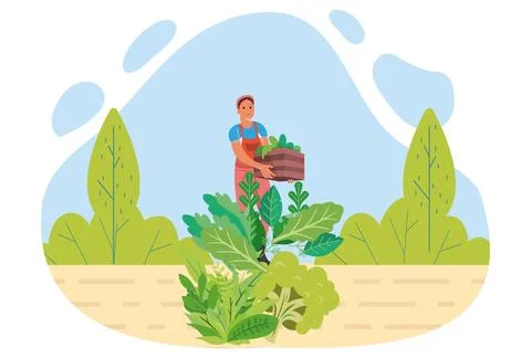 Leafy Goodness Concept Illustration Stock Illustration
