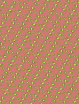 Leafy outline texture outline tile texture in straw yellow, tan sand, dusty.. Stock Illustration