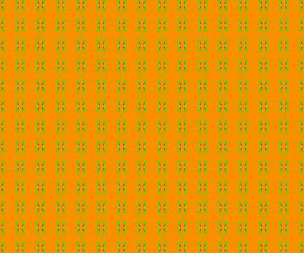 Leafy outline texture single-line repeat pattern in bubblegum hot, vivid rose, d Stock Illustration
